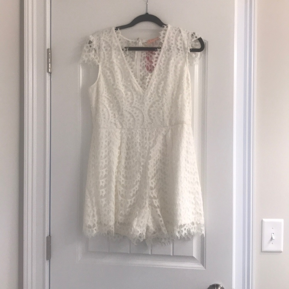 White Romper